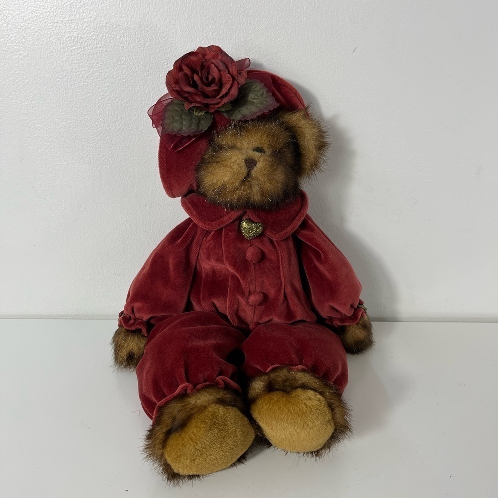 The Bearington Collection Series Plush Teddy bear Ashliee 1519 16in VTG 2005 - Picture 3 of 8